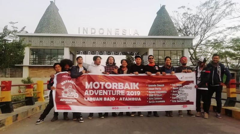 Enduro Motorbaik Adventure 2019 Tuntaskan Misi 1.100 KM di Atambua