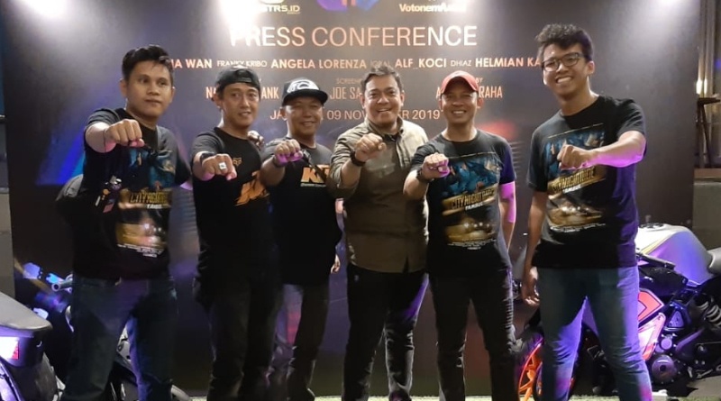 KOCI Sebar Virus Safety Riding di Film “City Night Ride”