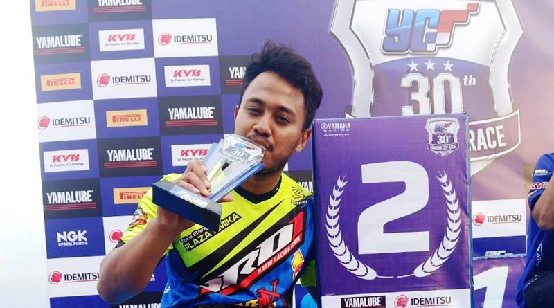YROI Batik Raih Podium Kedua di Kelas Aerox 155 Open YCR 2019 Tasikmalaya
