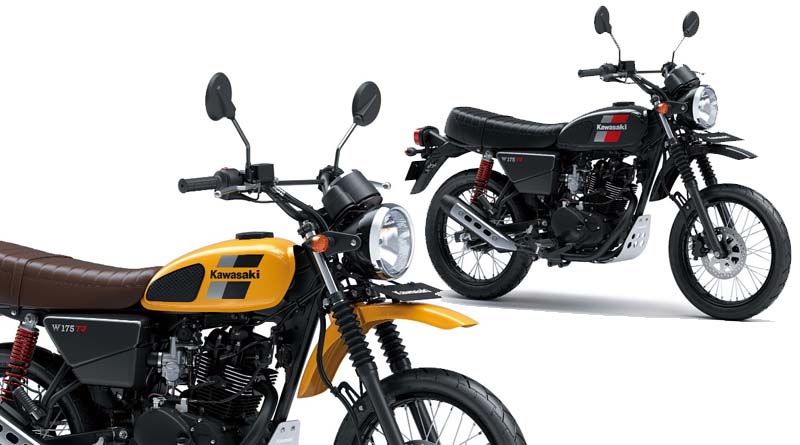 Banyak Peminat, Kawasaki Lengkapi W175 Dengan Model Scrambler