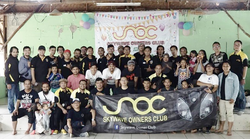 Rayakan Ultah ke-12, SOC Gelar Family Gathering dan Sertijab Ketua Baru