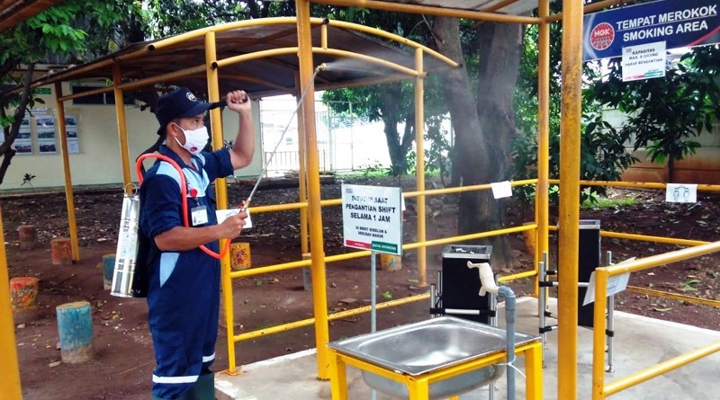 NGK Busi Dukung Program #DiRumahAja Ditengah Pandemi Covid-19