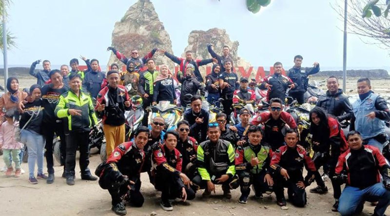 ARCI Sukabumi Sukses Gelar Turjib Ketiganya Nikmati Objek Wisata di Sawarna