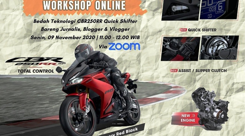 Lewat Daring Wahana Kenalkan Lebih Dalam Teknologi CBR250RR SP