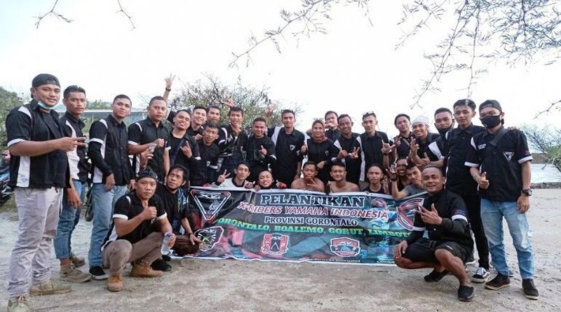 Empat Region XYI di Provinsi Gorontalo Bersamaan Gelar Pelantikan Anggota Baru