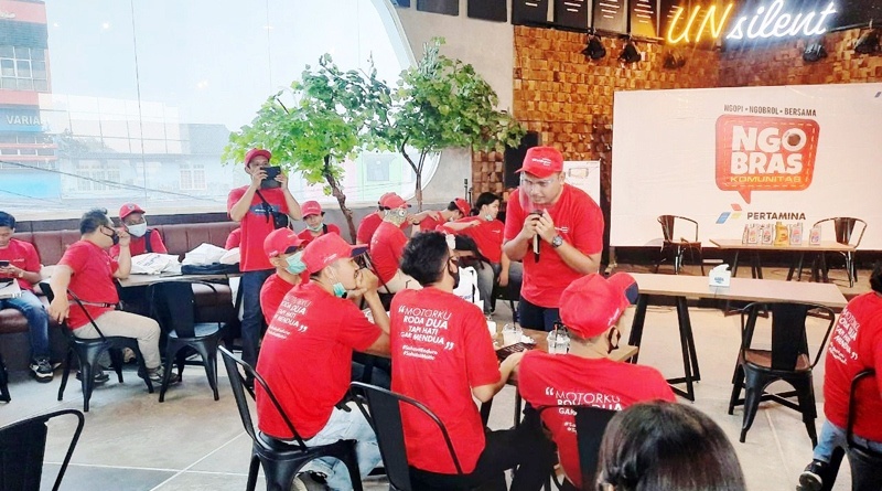 NGOBRAS Seru Bikers Lampung Bersama Pertamina Lubricants