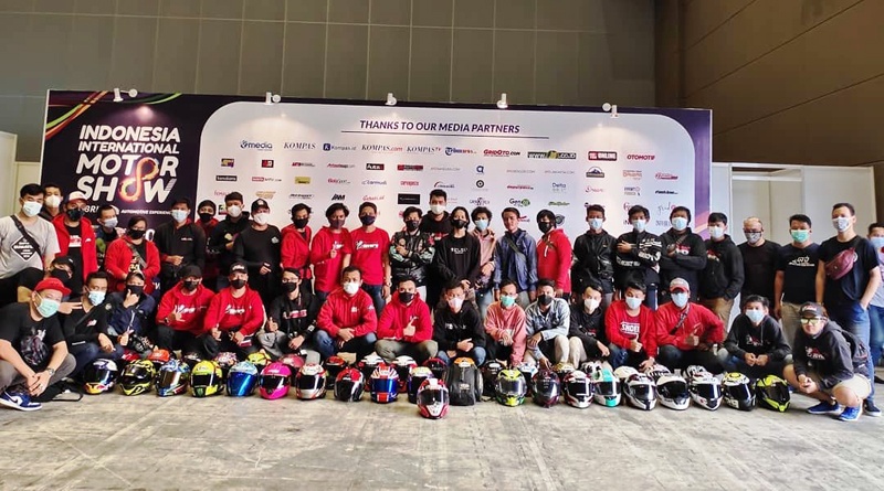 Puluhan Anggota HLIO Riding Bareng Kunjungi IIMS Hybrid 2021