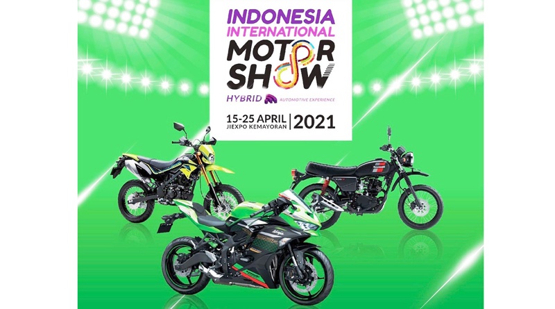 Manjakan Konsumennya, Kawasaki Display Unit Unggulannya di IIMS Hybrid 2021