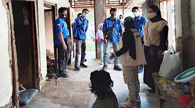 Aksi Sosial GCN Cirebon Dibulan Ramadan Bantu ODGJ Terlantar