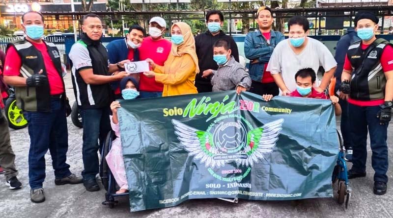 SN250RC SoloRaya Barengi Perayaan 12th Anniversary Dengan Bakti Sosial