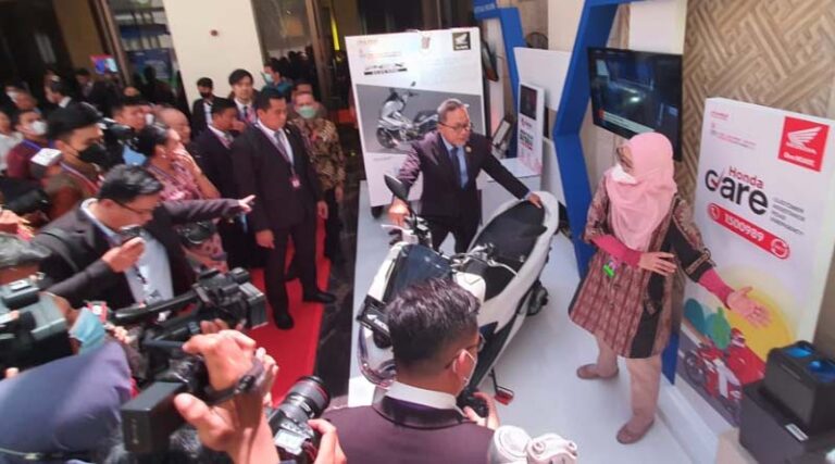 AHM Pamerkan Honda PCX Elektrik di Acara G20 Dukung Akseler