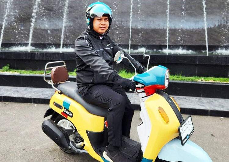 Classy Yamaha City Touring