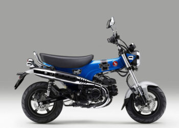 Honda ST125 Dax dengan Rangka