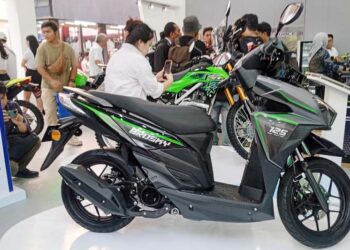 Kawasaki Launching Tiga Model Terbaru, Modenas Brusky 125 Curi Perhatian!