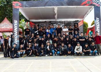 Sunmori Titik Kumpul Eratkan Silaturahmi Antar Bikers di Bandar Lampung