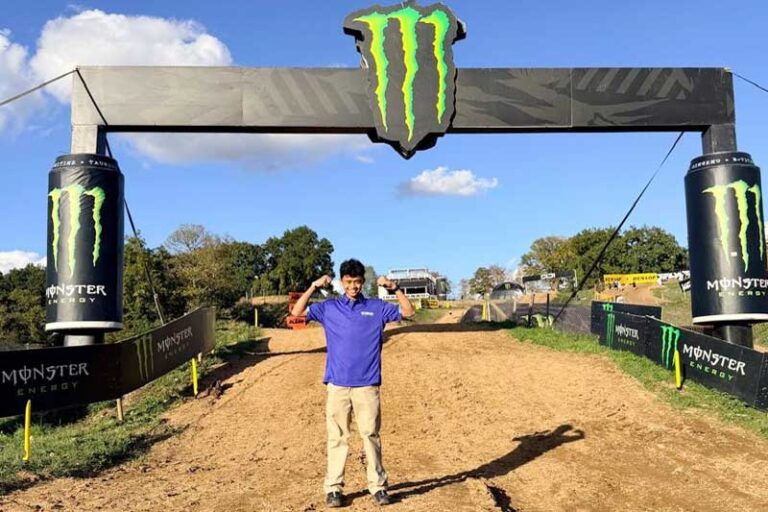 Djanoko Mahija Aribowo Tampil di YZ BLU CRU FIM Europe Cup